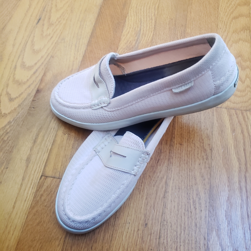 Cole Haan Women's Light Pink Penny Loafers